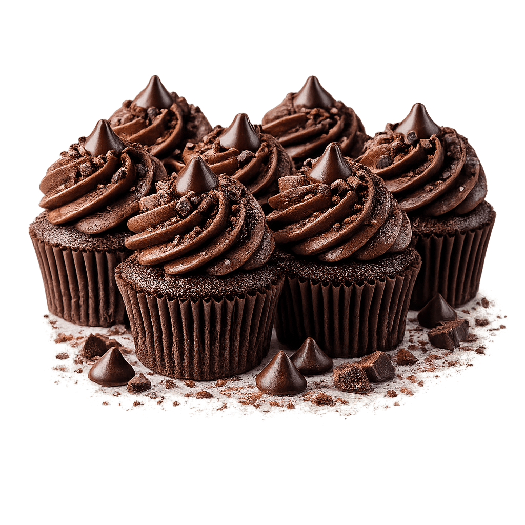 Mini Chocolate Cupcakes
